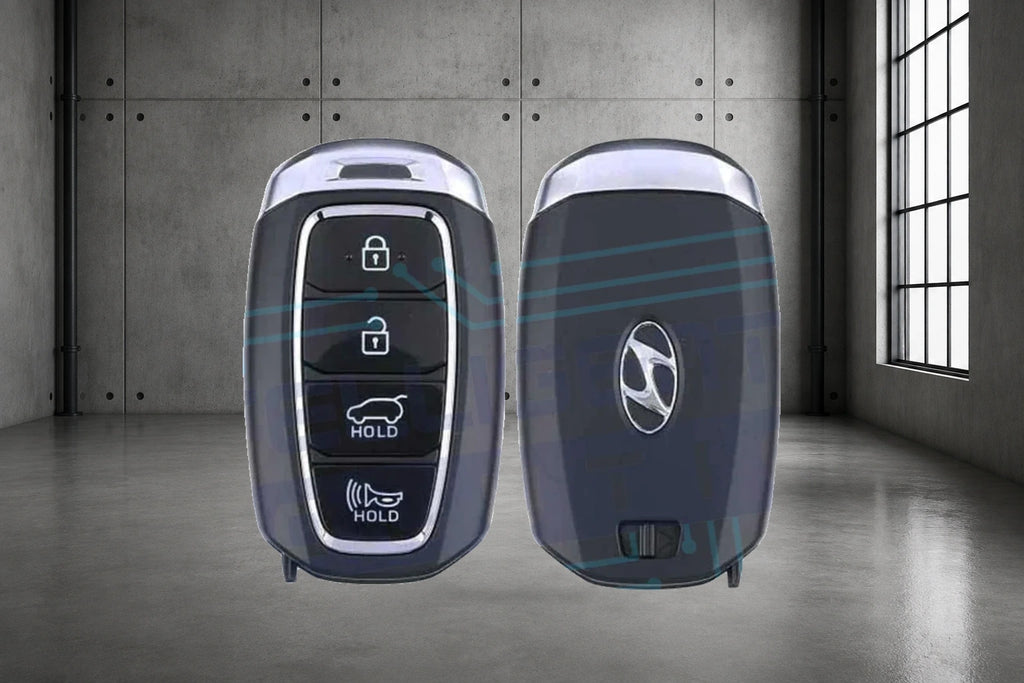 2019 Hyundai Santa Fe 4-Button Smart Key (95440-S1000 / TQ8-FOB-4F19) OEM Refurbished w/ Logo