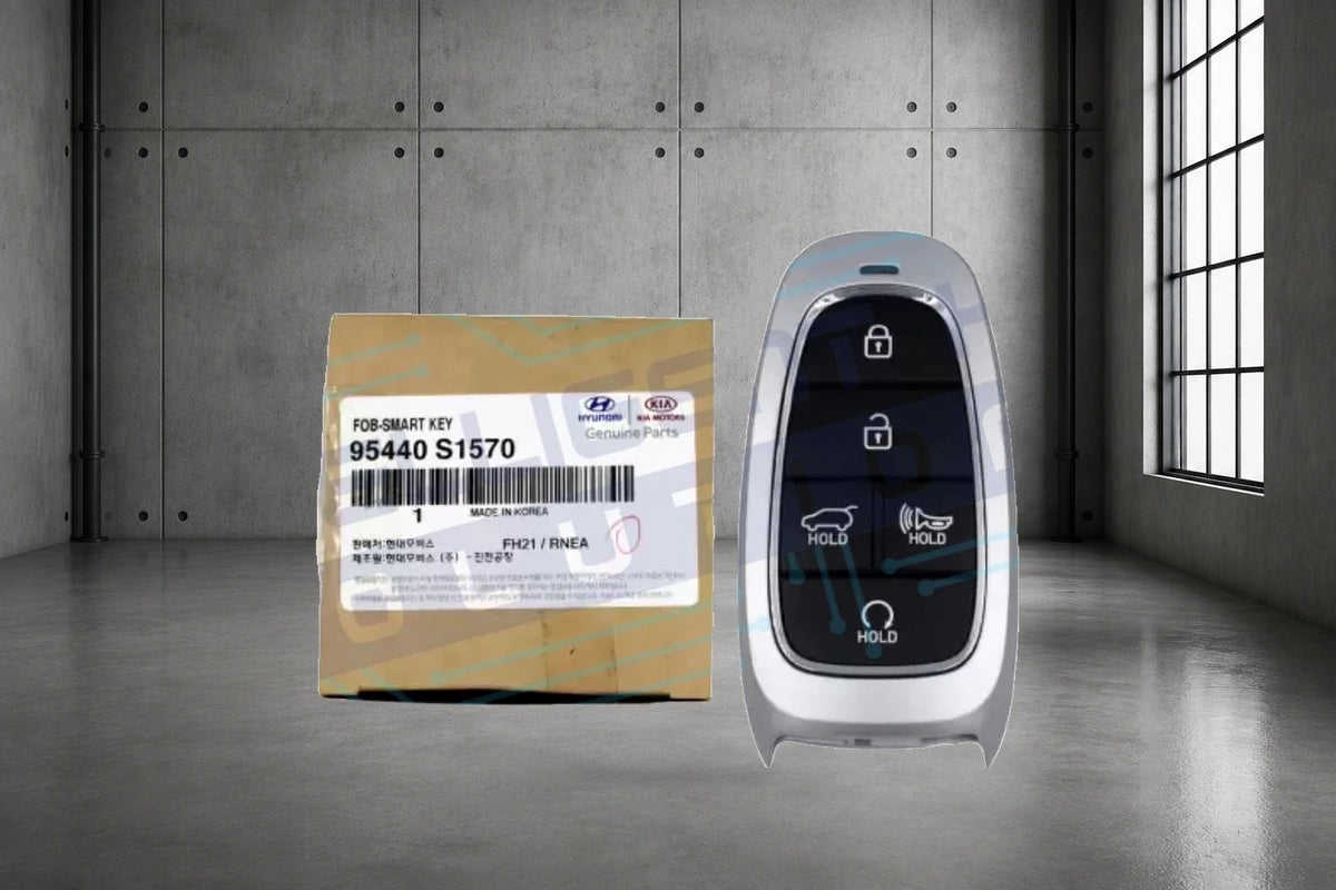 2021-2022 Hyundai Santa Fe 5-Button Smart Key w/Hatch (95440-S1570) OEM New In Box