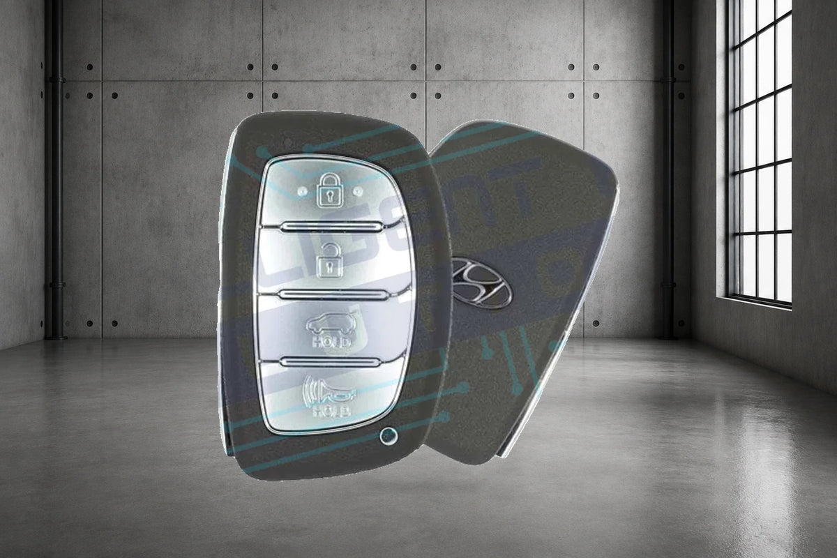 2016-2018 Hyundai Tucson 4-Button Smart Key (95440-D3100 / TQ8-FOB-4F07) OEM Refurbished w/ Logo
