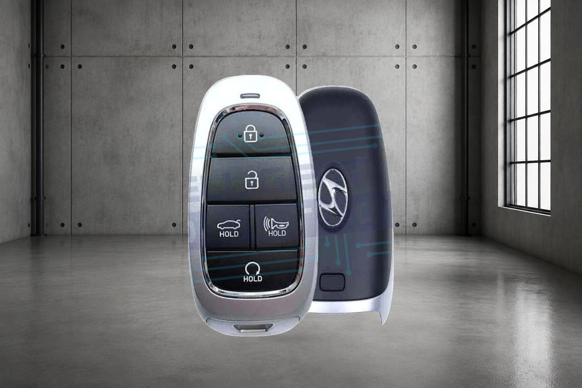2019-2021 Hyundai Sonata 5-Button Smart Key w/Trunk (95440-L1010) OEM Refurbished w/Logo