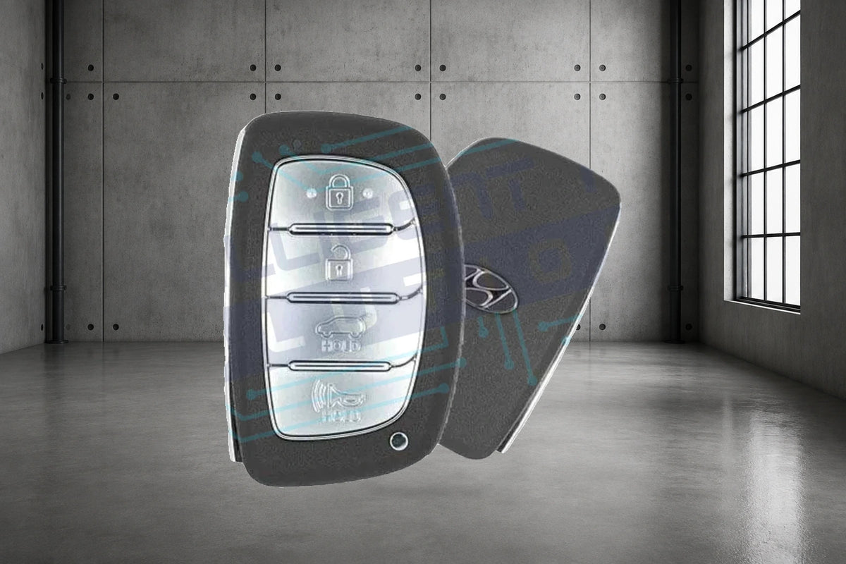 2018-2019 Hyundai Ioniq Hybrid 4-Button Smart Key (95440-G2010 / TQ8-FOB-4F11) OEM Refurbished w/ Logo