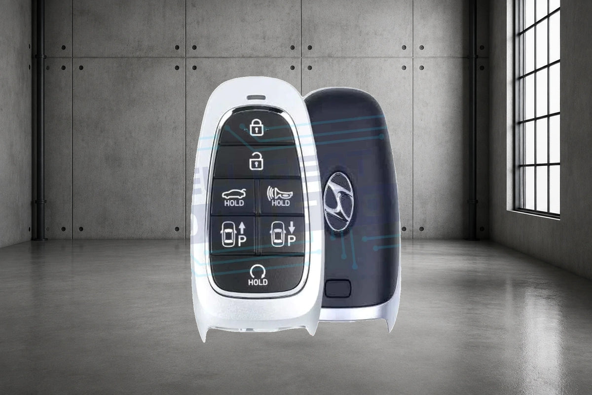 2019-2021 Hyundai Sonata 7-Button Smart Key w/Park Assist (95440-L1500) OEM Refurbished w/Logo