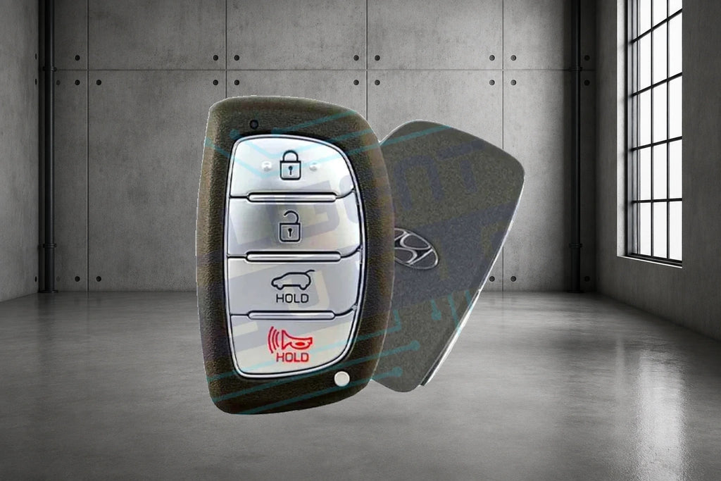 2017-2019 Hyundai Ioniq 4-Button Smart Key (95440-G2000 / TQ8-FOB-4F11) OEM Refurbished w/ Logo
