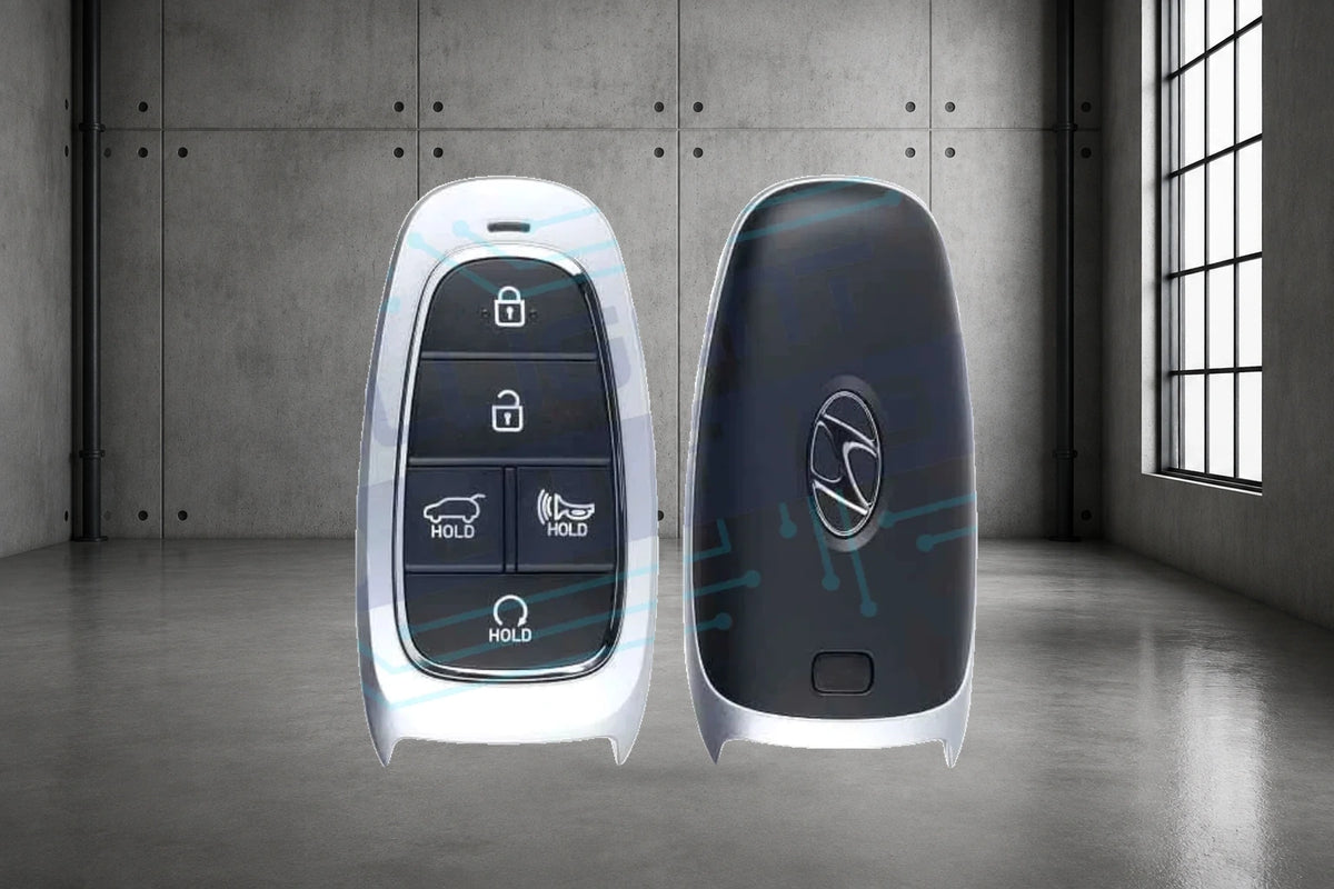 2021-2022 Hyundai Santa Fe 5-Button Smart Key w/Hatch (95440-S1570) OEM Refurbished w/Logo