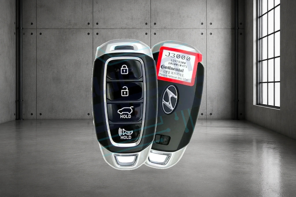 2019-2021 Hyundai Veloster 4-Button Smart Key (95440-J3000 / SY5IGFGE04) OEM Refurbished w/ Logo