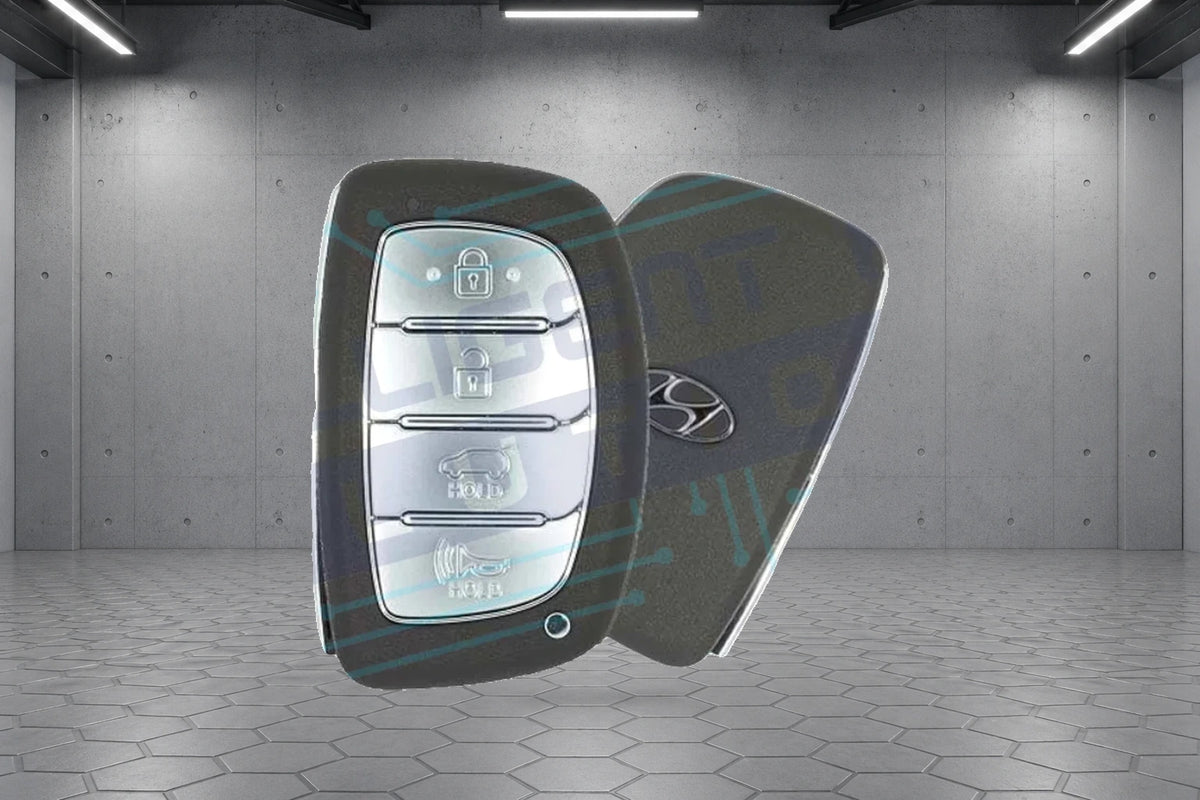 2016-2018 Hyundai Tucson 4-Button Smart Key (95440-D3100 / TQ8-FOB-4F07) OEM Refurbished w/ Logo