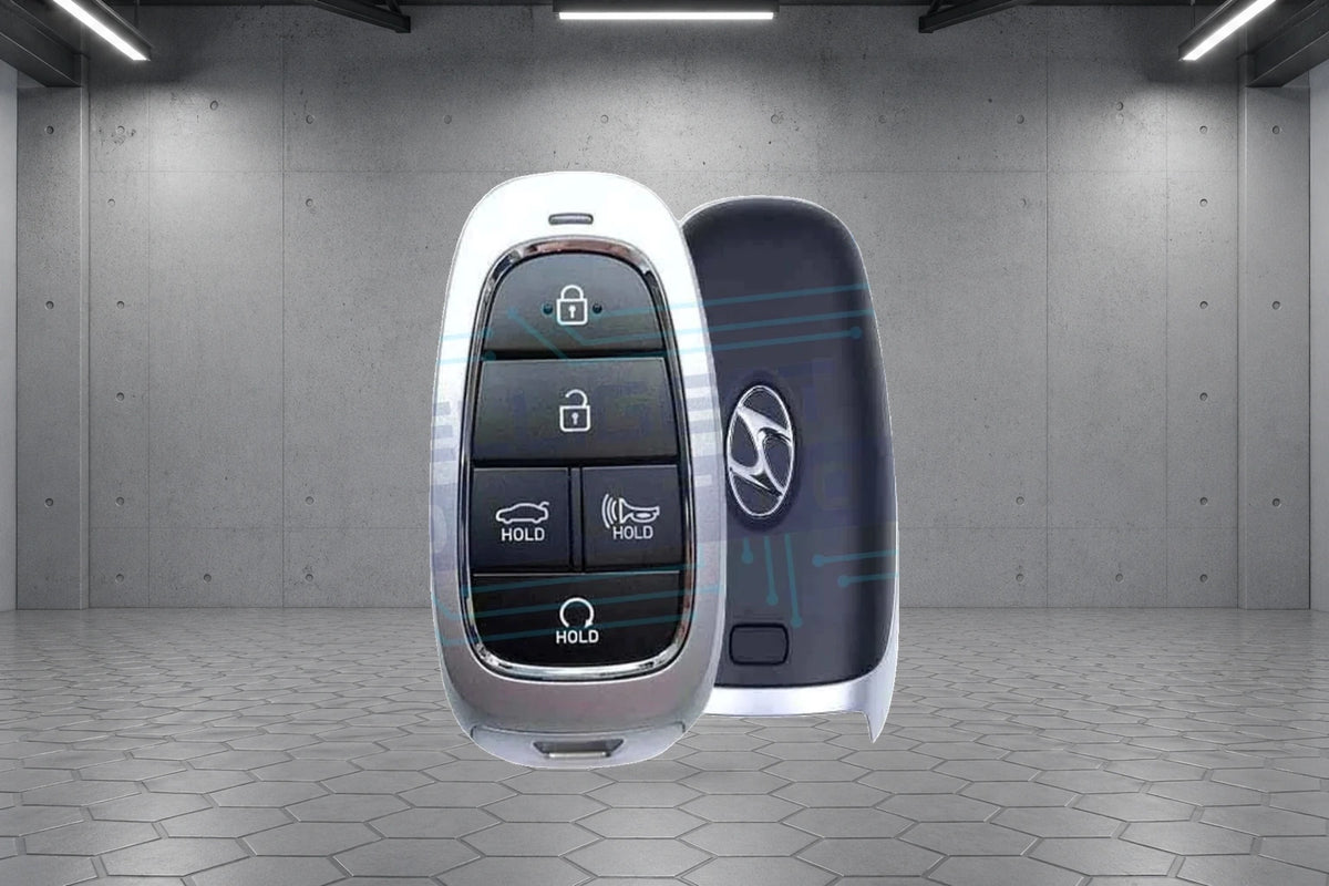 2019-2021 Hyundai Sonata 5-Button Smart Key w/Trunk (95440-L1010) OEM Refurbished w/Logo