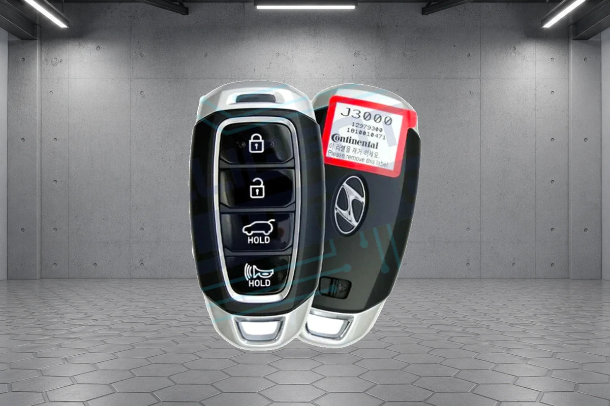 2019-2021 Hyundai Veloster 4-Button Smart Key (95440-J3000 / SY5IGFGE04) OEM Refurbished w/ Logo
