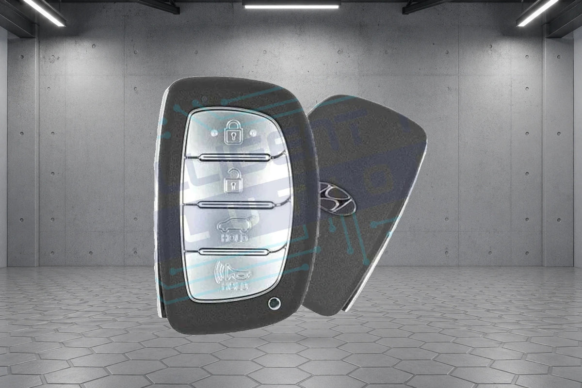 2018-2019 Hyundai Ioniq Hybrid 4-Button Smart Key (95440-G2010 / TQ8-FOB-4F11) OEM Refurbished w/ Logo