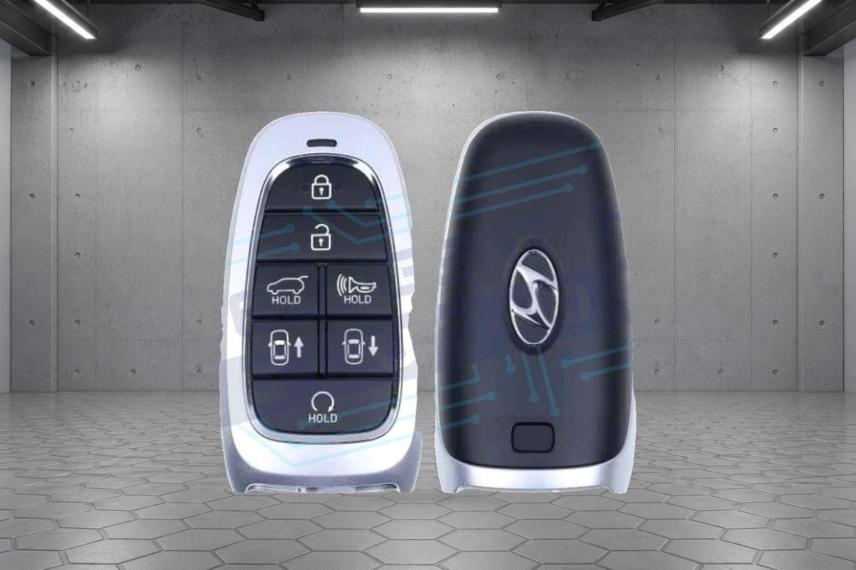 2019-2023 Hyundai Nexo 7-Button Smart Key (95440-M5000 / TQ8-FOB-4F20) OEM Refurbished w/ Logo
