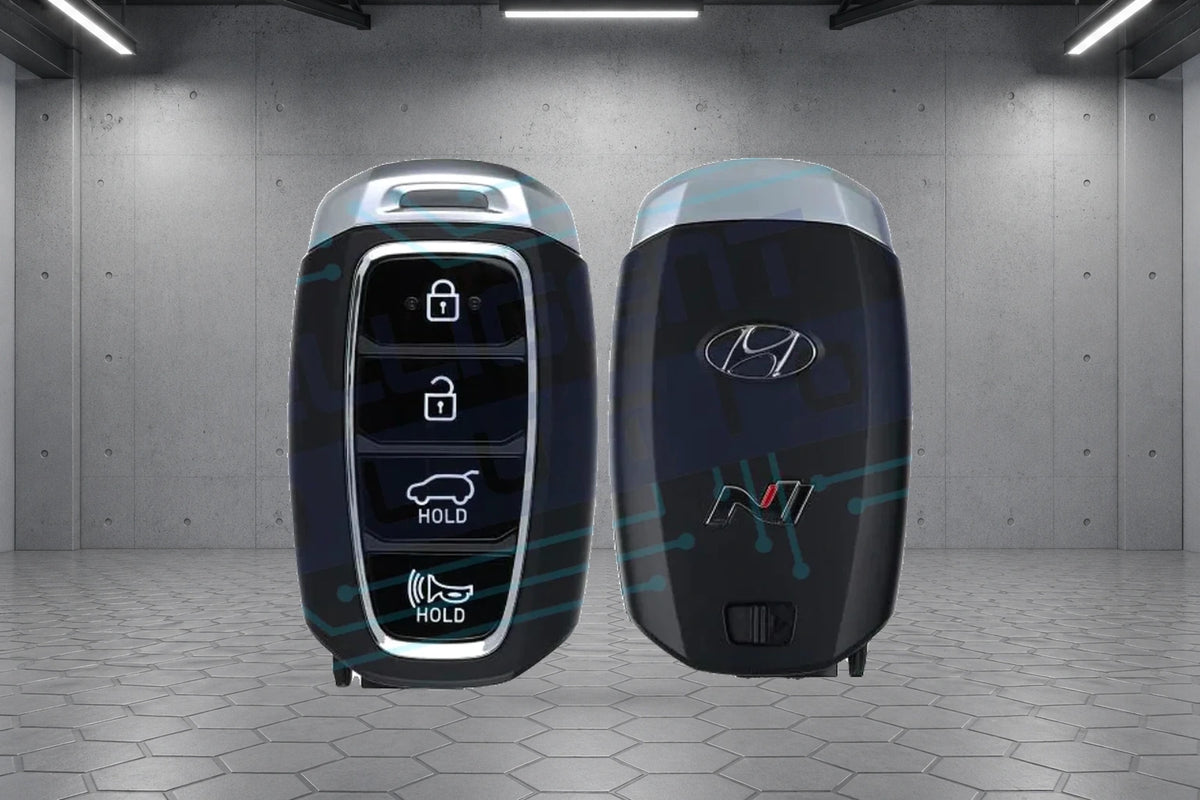 2019-2022 Hyundai Veloster N 4-Button Smart Key (95440-K9000 / SY5IGFGE04) OEM Refurbished w/ Logo