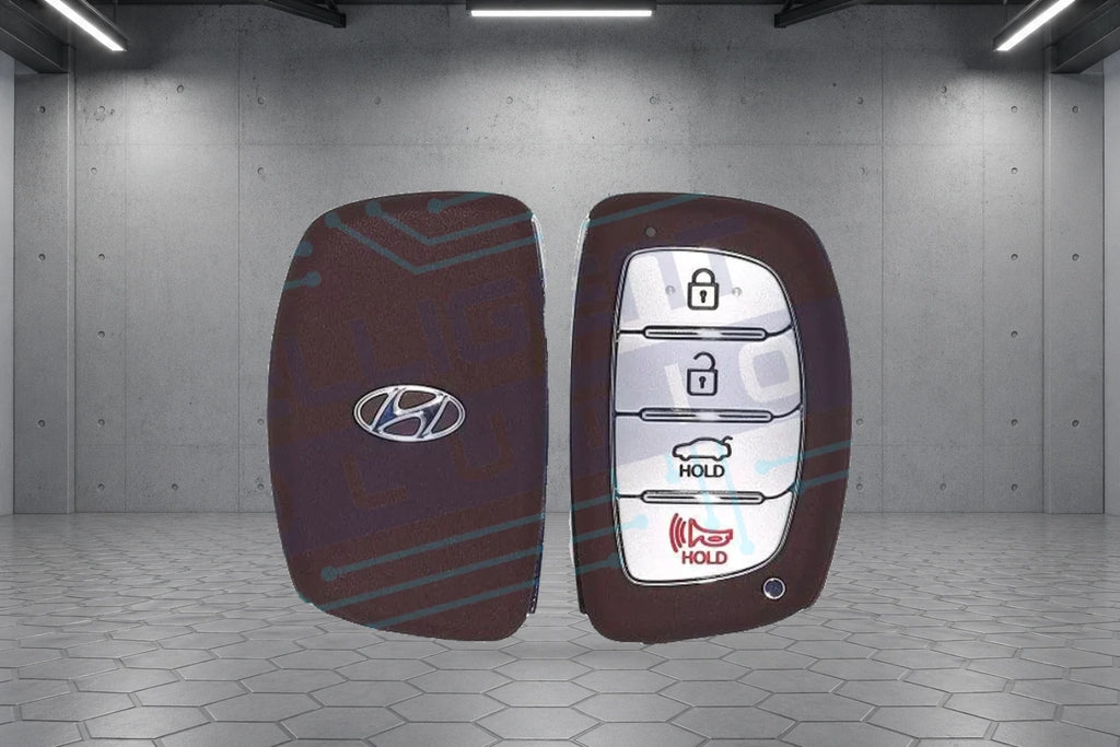 2013-2016 Hyundai Elantra / Elantra Coupe 4-Button Smart Key (95440-3X520 / SY5MDFNA433) OEM Refurbished w/ Logo