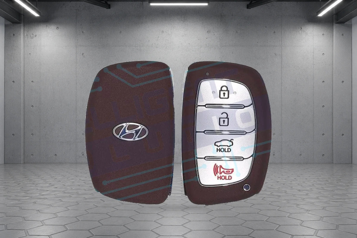 2013-2016 Hyundai Elantra / Elantra Coupe 4-Button Smart Key (95440-3X520 / SY5MDFNA433) OEM Refurbished w/ Logo