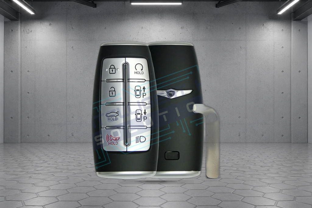 2021-2023 Genesis G80 - 8 Button Smart Key (TQ8-FOB-4F35 / 95440-T1200) 433 MHz - OEM Refurbished w/ Logo