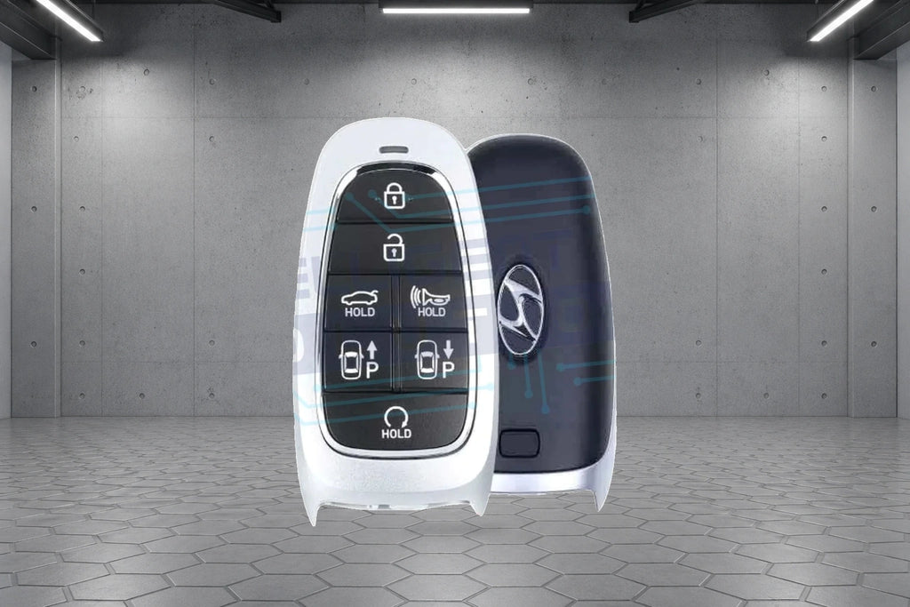 2019-2021 Hyundai Sonata 7-Button Smart Key w/Park Assist (95440-L1500) OEM Refurbished w/Logo