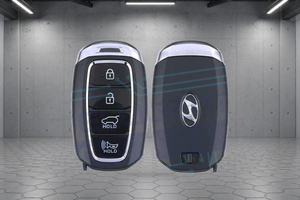 2019 Hyundai Santa Fe 4-Button Smart Key (95440-S1000 / TQ8-FOB-4F19) OEM Refurbished w/ Logo