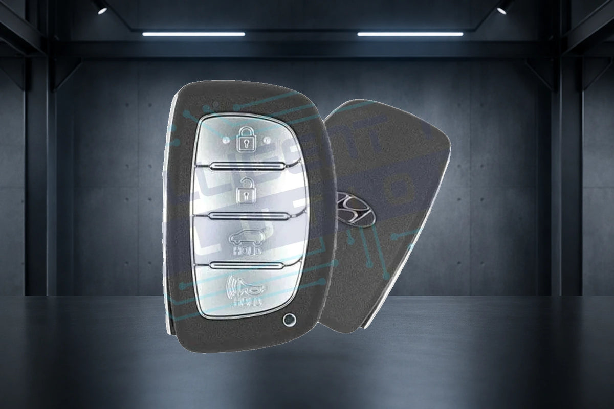 2018-2019 Hyundai Ioniq Hybrid 4-Button Smart Key (95440-G2010 / TQ8-FOB-4F11) OEM Refurbished w/ Logo