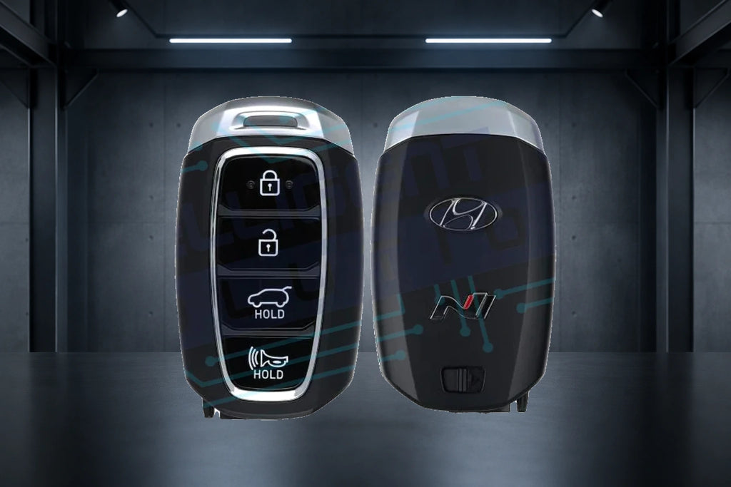 2019-2022 Hyundai Veloster N 4-Button Smart Key (95440-K9000 / SY5IGFGE04) OEM Refurbished w/ Logo