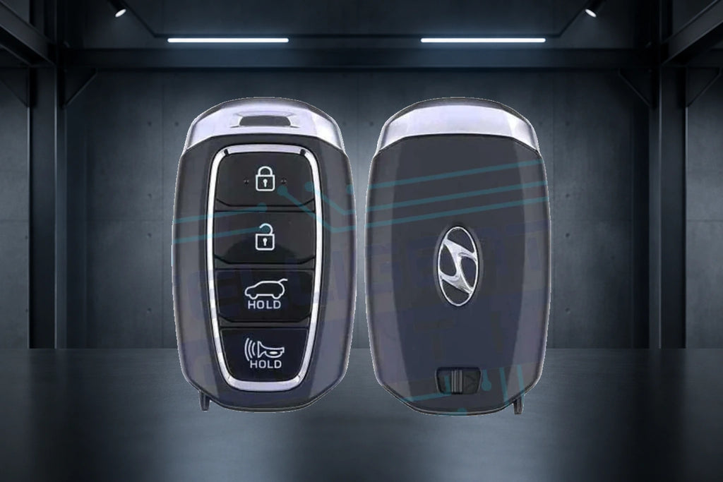 2019 Hyundai Santa Fe 4-Button Smart Key (95440-S1000 / TQ8-FOB-4F19) OEM Refurbished w/ Logo