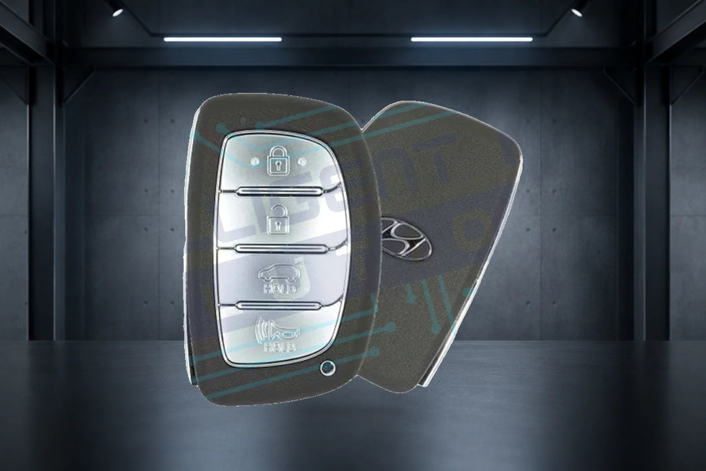 2016-2018 Hyundai Tucson 4-Button Smart Key (95440-D3100 / TQ8-FOB-4F07) OEM Refurbished w/ Logo