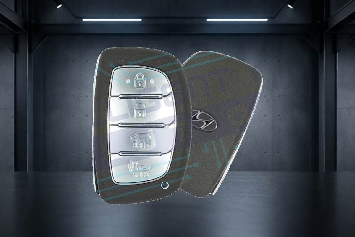 2016-2018 Hyundai Tucson 4-Button Smart Key (95440-D3100 / TQ8-FOB-4F07) OEM Refurbished w/ Logo