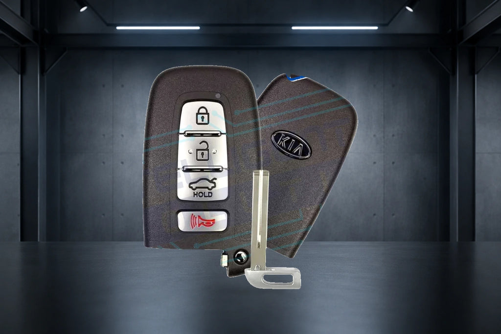 2010-2014 Kia Borrego / Forte / Optima / Rio / Sorento 4-Button Smart Key (95440-2T100 / SY5HMFNA04) OEM Refurbished w/ Logo