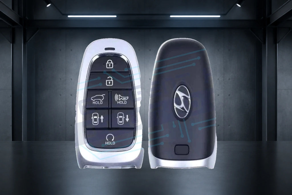 2019-2023 Hyundai Nexo 7-Button Smart Key (95440-M5000 / TQ8-FOB-4F20) OEM Refurbished w/ Logo