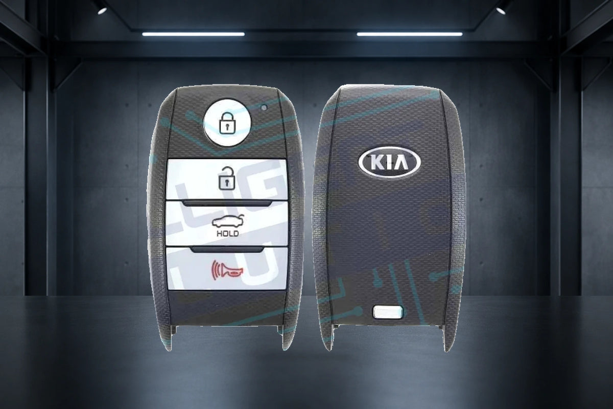 2014-2016 Kia Optima / Optima Hybrid 4-Button Smart Key (95440-4U000 / SY5XMFNA433) OEM Refurbished w/ Logo