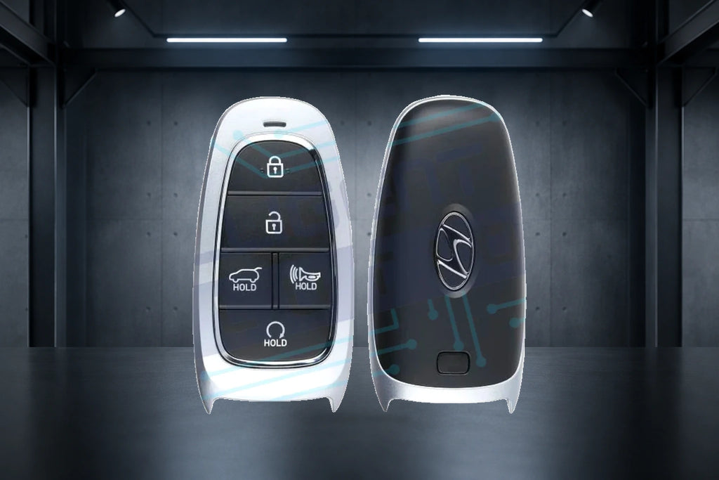 Late 2022-2023 Hyundai Santa Fe 5-Button Smart Key w/Hatch (95440-S1670) OEM Refurbished w/Logo