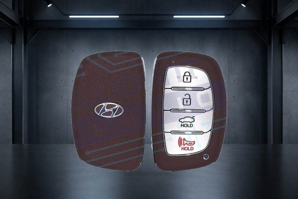 2013-2016 Hyundai Elantra / Elantra Coupe 4-Button Smart Key (95440-3X520 / SY5MDFNA433) OEM Refurbished w/ Logo