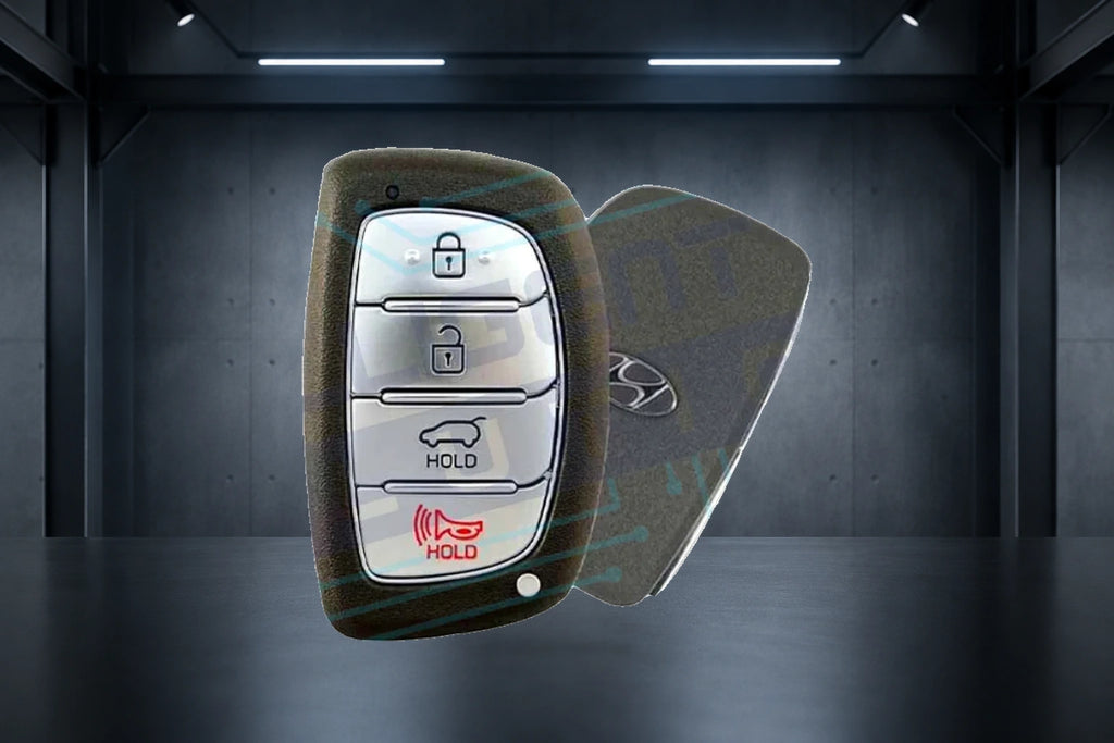 2017-2019 Hyundai Ioniq 4-Button Smart Key (95440-G2000 / TQ8-FOB-4F11) OEM Refurbished w/ Logo