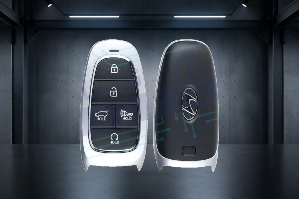 2021-2022 Hyundai Santa Fe 5-Button Smart Key w/Hatch (95440-S1570) OEM Refurbished w/Logo