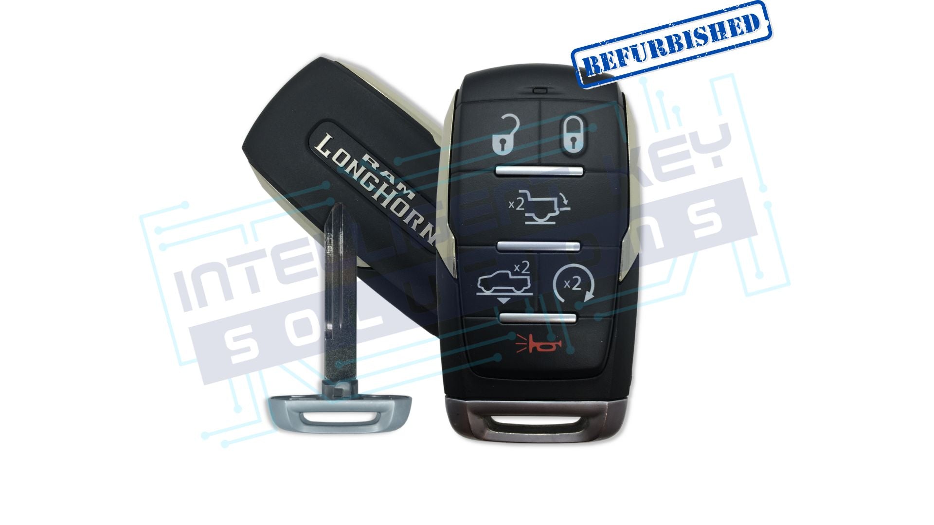 2019-2024 Dodge Ram 1500 Longhorn 6btn Smart Key (OHT4882056) OEM REFURBISHED w/LOGO