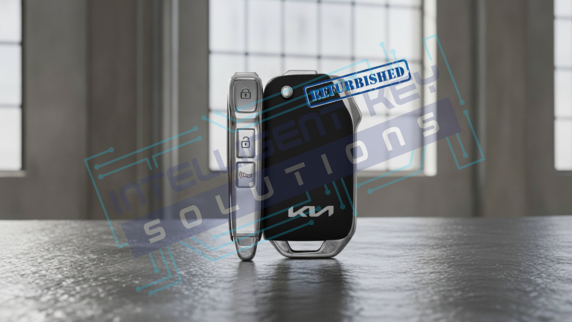 2023-2024 Kia Soul 3Btn Remote Flip Key (95430-K0120 / SY5SKRGE03) OEM Refurbished