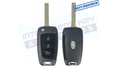 2022-2023 Hyundai Tucson 3btn Flip Key (95430-N9050) OEM REFURBISHED w/LOGO 95430-N9050