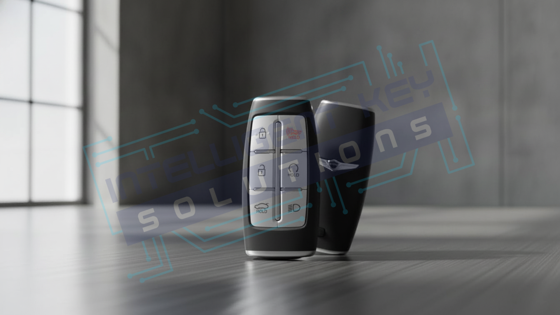 2021-2023 Genesis G80 - 6 Button Smart Key (TQ8-FOB-4F36 / 95440-T1000) - OEM Refurbished w/ Logo