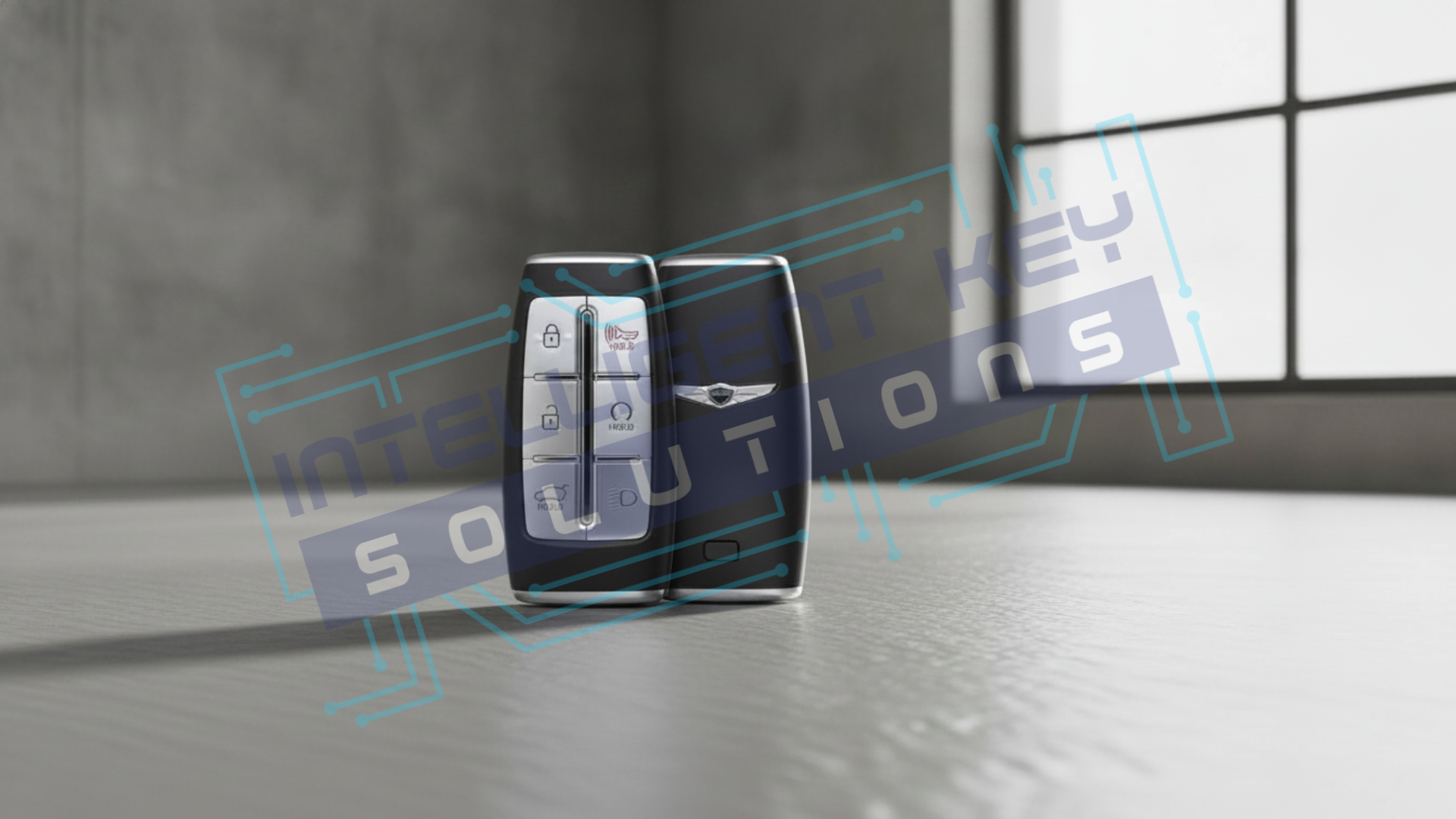 2021-2024 Genesis GV80 - 6 Button Smart Key (TQ8-FOB-4F36 / 95440-T6100) - OEM Refurbished w/ Logo