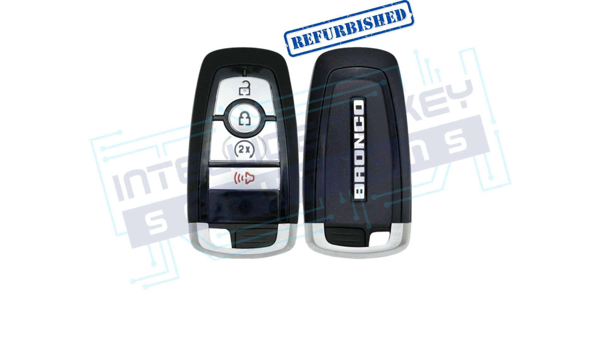 2021-2024 Ford Bronco 4 Btn Smart Key W/RS OEM REFURBISHED w/LOGO