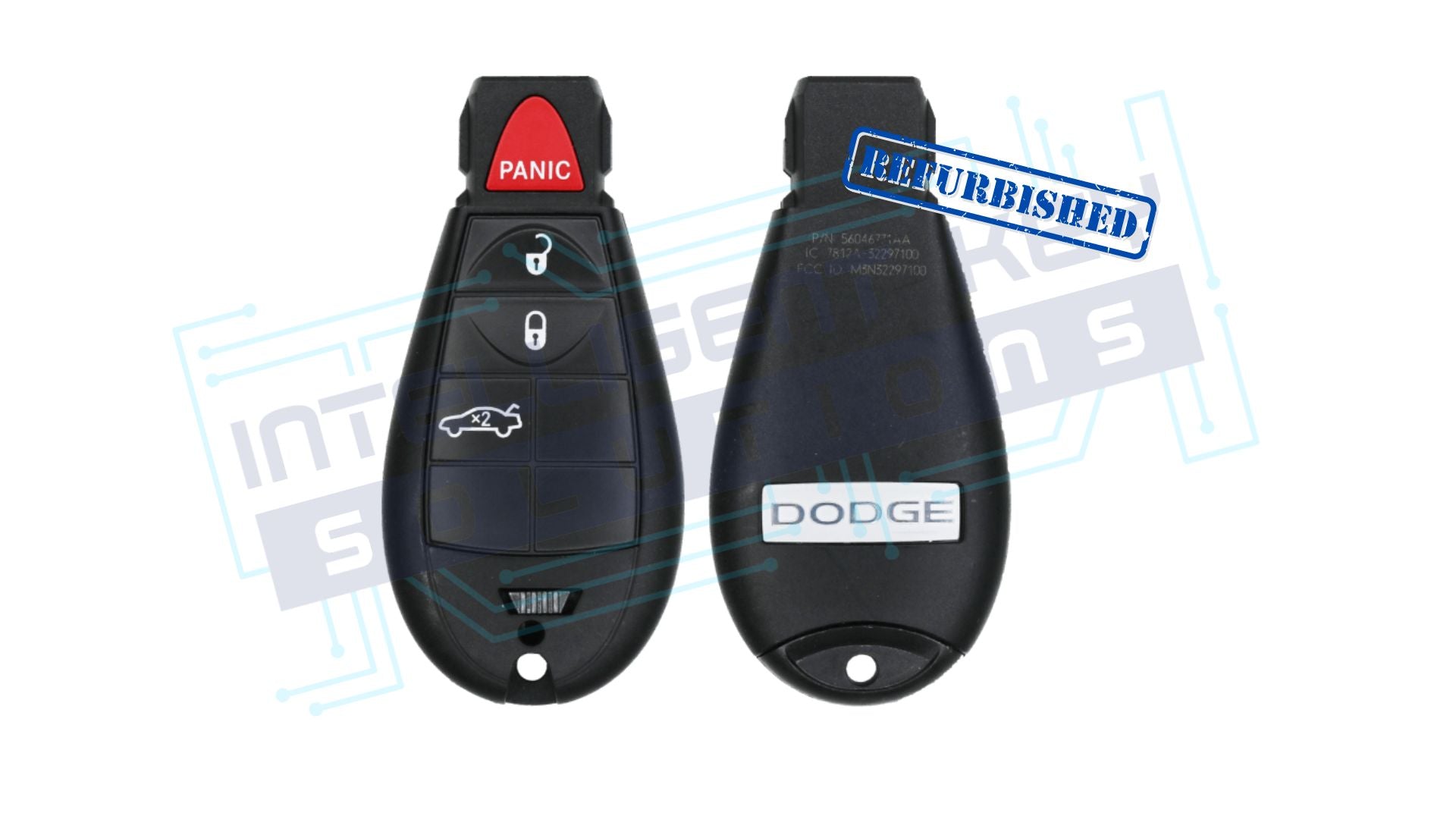 2013-2016 Dodge Dart 4Btn Fobik Key OEM Refurbished