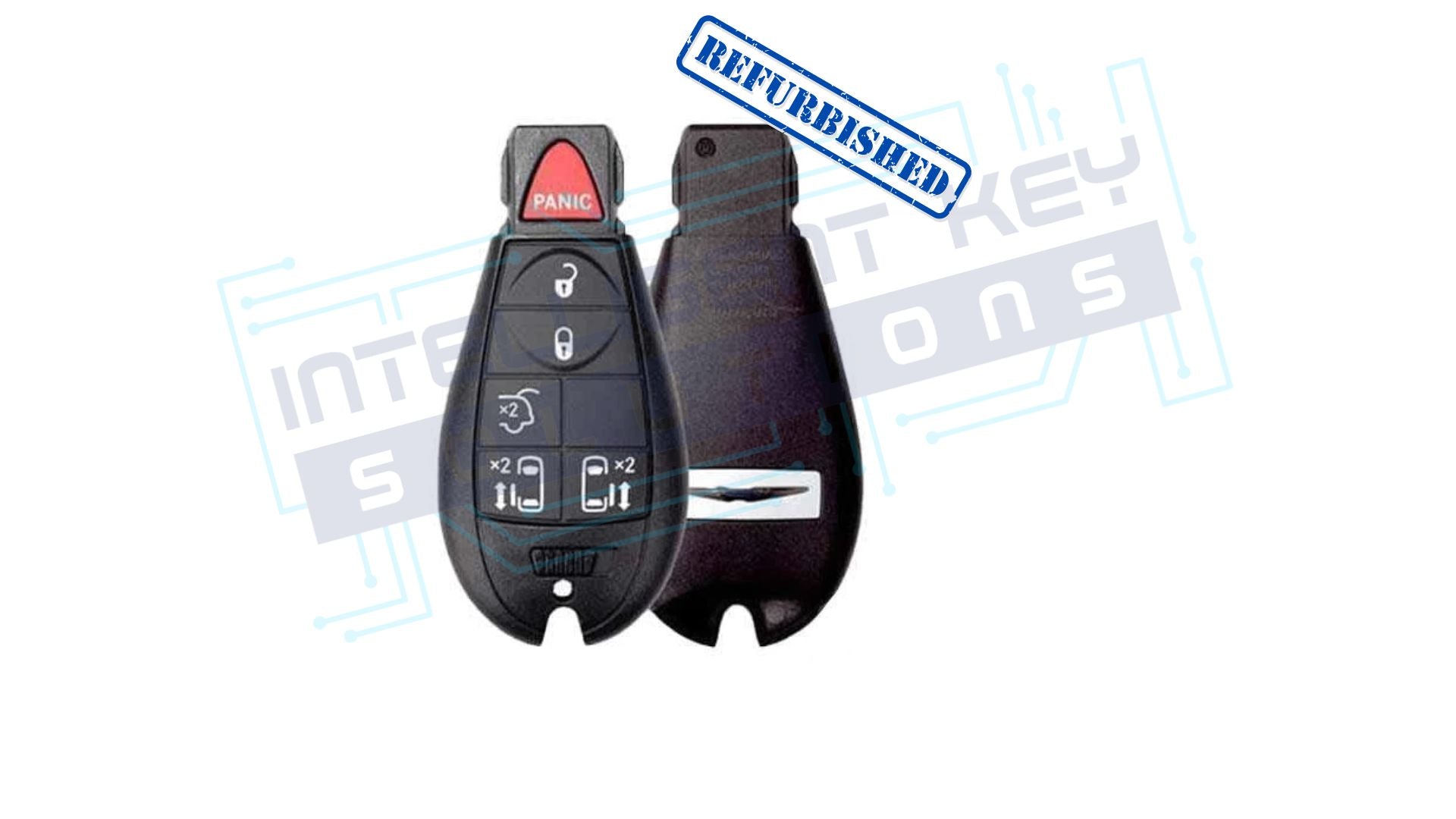 2008-2016 Chrysler Town and Country 6Btn Fobik OEM Refurbished W/ Logo