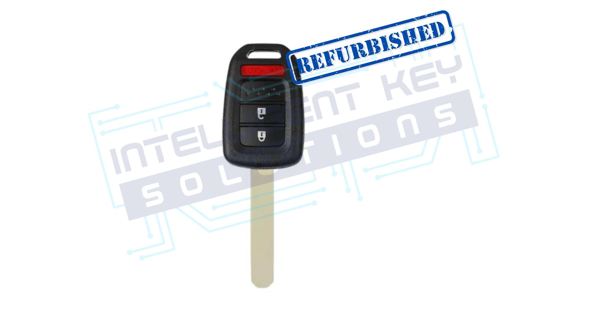 2013-2015 Honda 3btn Remote Head Key (MLBHLIK6-1T) OEM Refurbished NO LOGO