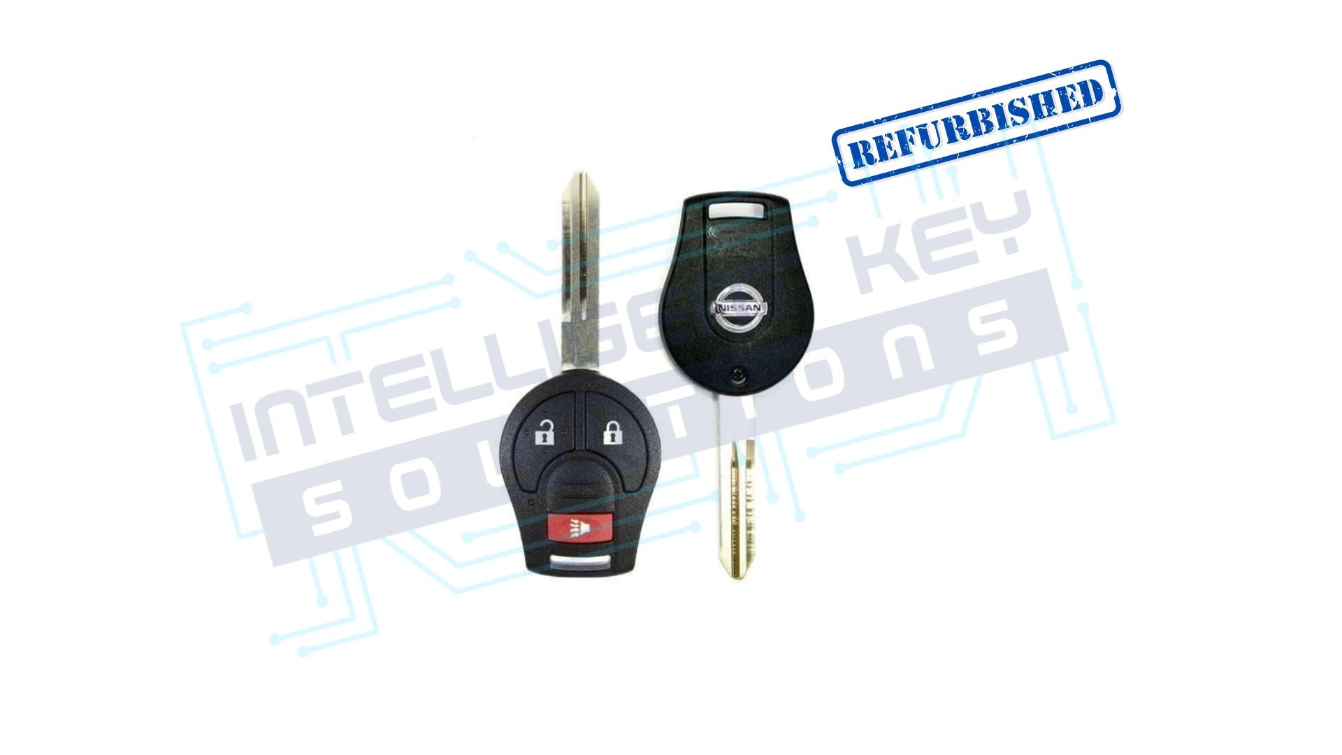 2003-2019 Nissan 3btn Remote Head Key OEM Refurbished W/logo