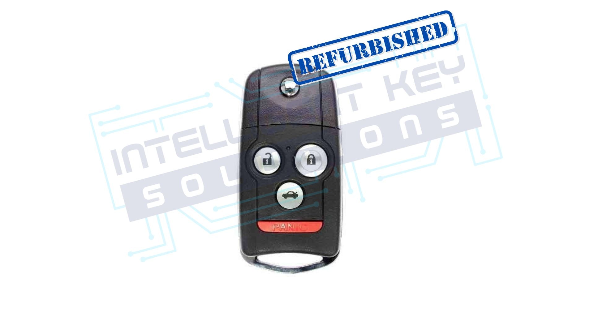 2007-2008 Acura 4Btn Flip Key W/Trunk (35111-SEP-307 / OUCG8D-439H-A / Driver 1 ) OEM Refurbished NO LOGO