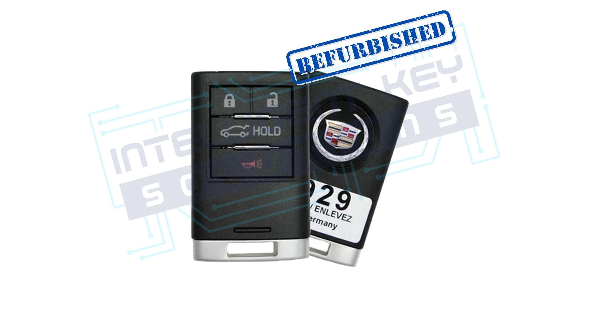 2013-2018 Cadillac ATS 4 Btn Smart key (22856929 / NBG009768T) OEM REFURBISHED