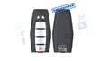2022-2024 Mitsubishi Outlander 4btn Smart key (8637C254 / KR5MTXN1) OEM Refurbished W/Logo
