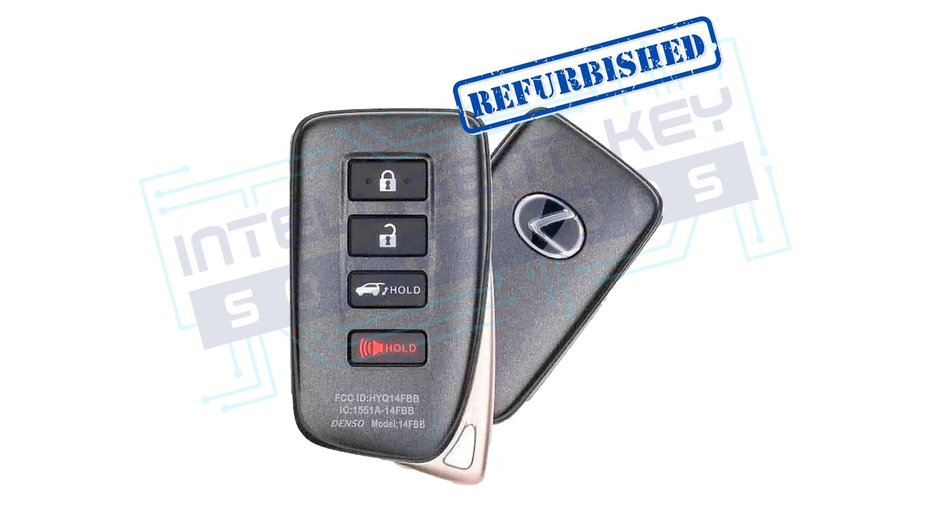 2013-2018 Lexus 4btn Smart Key (G Board 0010) OEM Refurbished W/LOGO