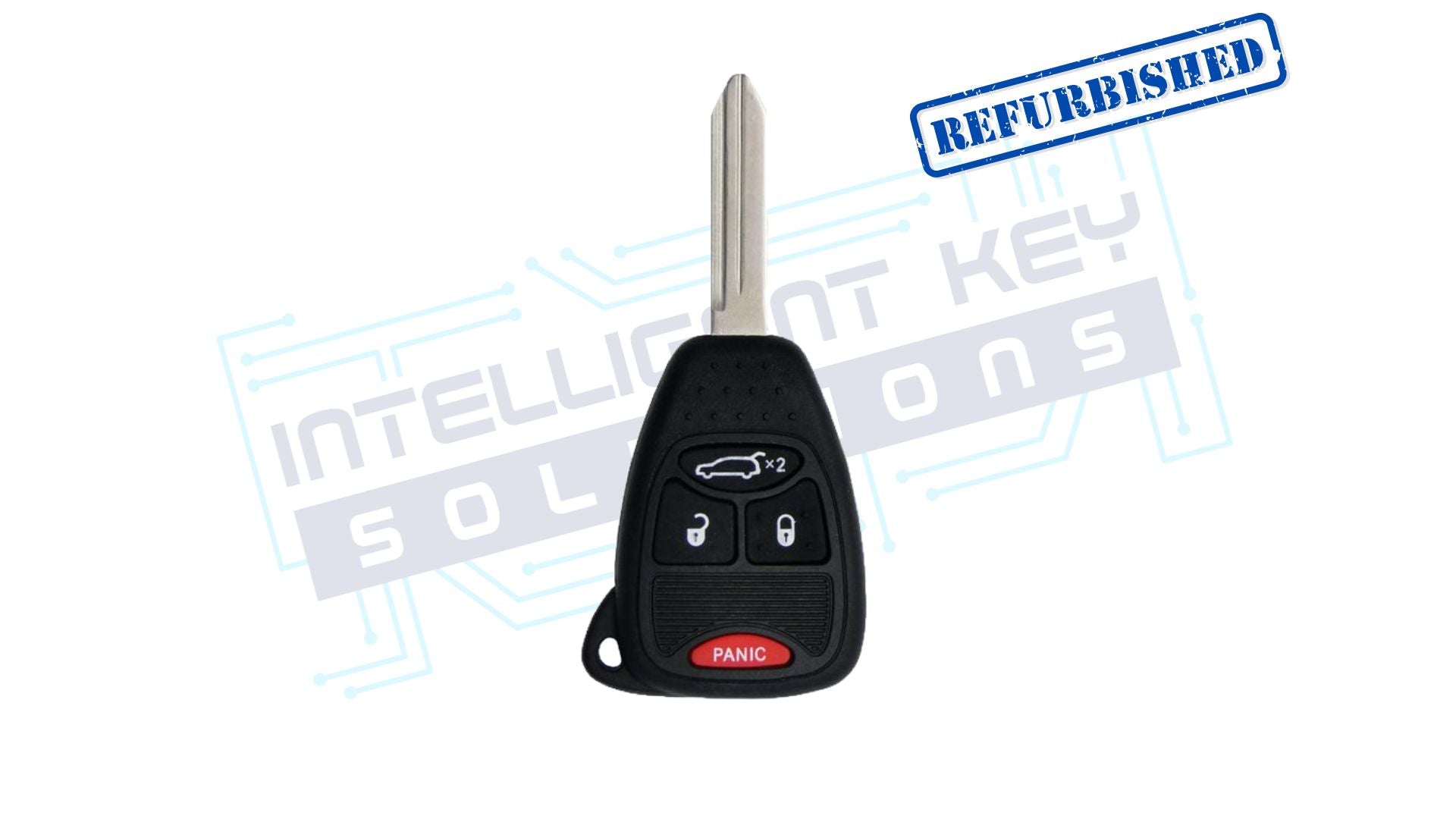 2005-2012 Jeep 4btn Remote Head Key with Hatch- OHT692713AA- OEM Refurbished