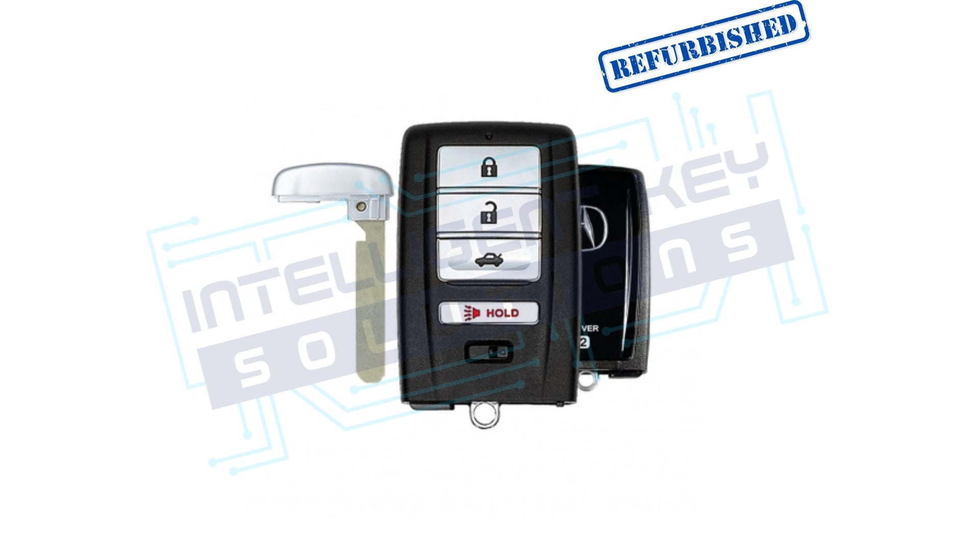 2018-2022 Acura 4btn Smart Key (72147-TZ3-A32 / KR5V2X / MEM2) OEM Refurbished W/logo