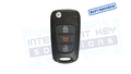 2012-2013 Kia Sportage Flip Key (NYOSEKSAM11ATX (SL) / 95430-3W701) OEM Refurbished W/LOGO
