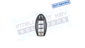 2008-2015 Nissan ARMADA 4Btn Smart Key(CWTWBU624-HATCH) OEM REFURBISHED W/ LOGO